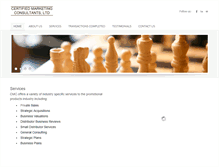 Tablet Screenshot of certifiedmarketing.com